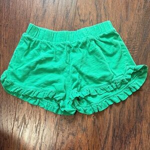 Crewcuts Green Ruffle Skorts